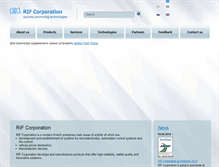 Tablet Screenshot of eng.rifcorp.ru